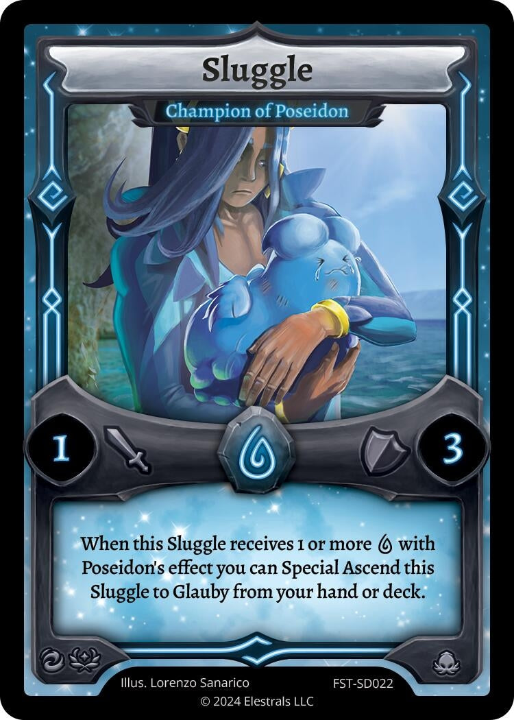 Image for Sluggle - Champion of Poseidon (FST-SD022) - Elestrals