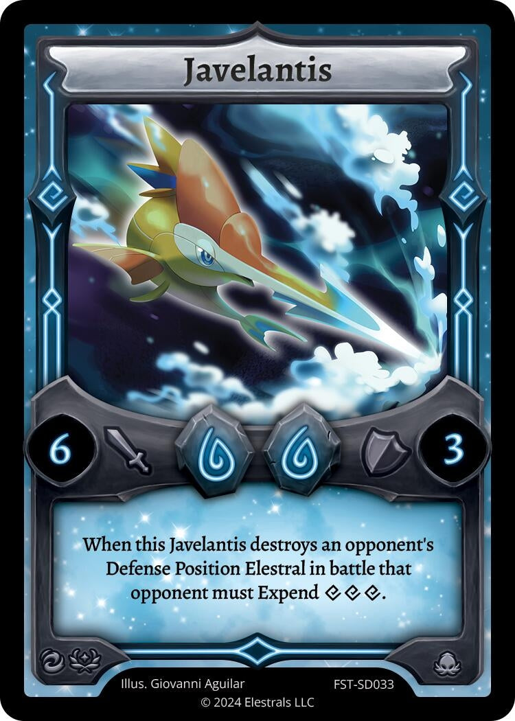 Image for Javelantis (FST-SD033) - Elestrals