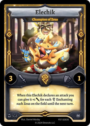 Elechik - Champion of Zeus (FST-SD035)