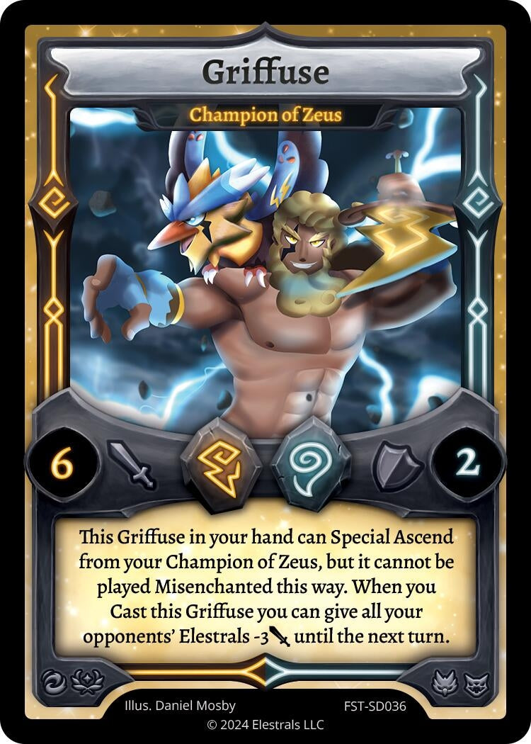Image for Griffuse - Champion of Zeus (FST-SD036) - Elestrals