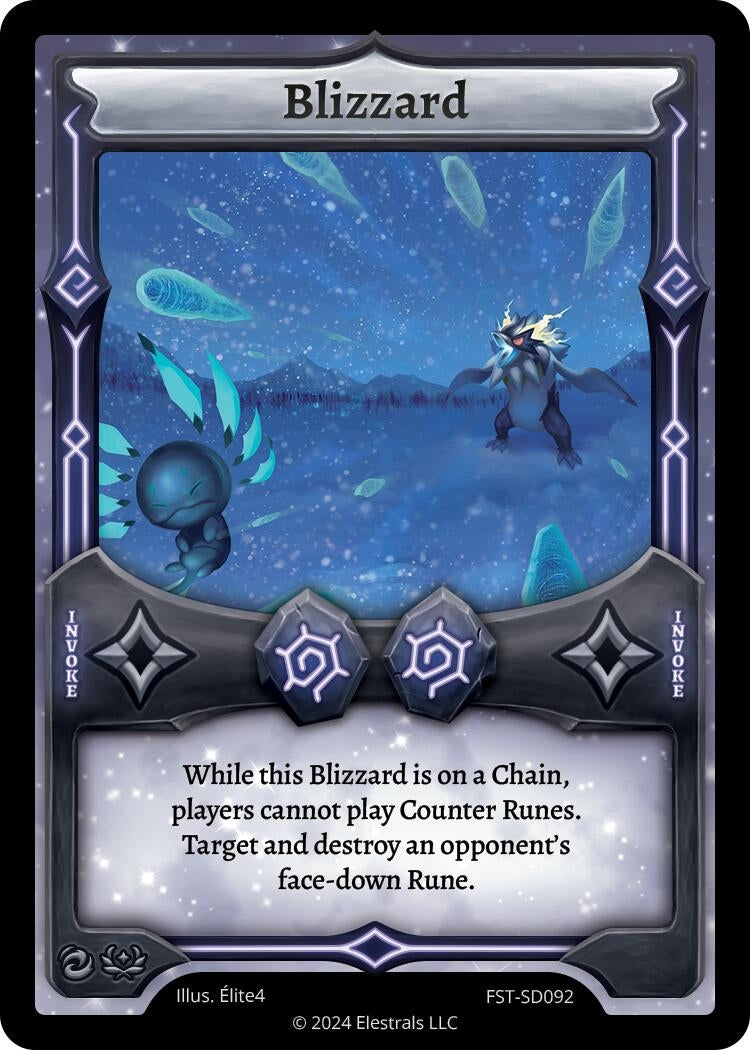 Image for Blizzard (FST-SD092) - Elestrals