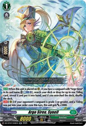 Argo Siren, Synell (DZ-BT07/048EN) [DZ-BT07: Moon Fangs & Cerulean Blaze]