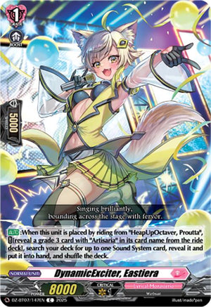 DynamicExciter, Eastiera (DZ-BT07/147EN) [DZ-BT07: Moon Fangs & Cerulean Blaze]