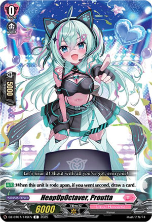 HeapUpOctaver, Proutta (DZ-BT07/149EN) [DZ-BT07: Moon Fangs & Cerulean Blaze]