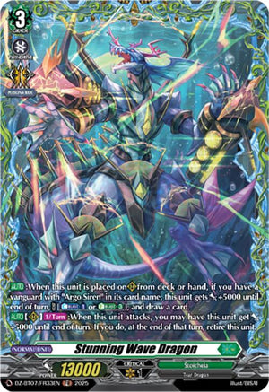 Stunning Wave Dragon (DZ-BT07/FR33EN) [DZ-BT07: Moon Fangs & Cerulean Blaze]