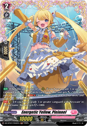 Energetic Yellow, Pleinnel (DZ-BT07/FR42EN) [DZ-BT07: Moon Fangs & Cerulean Blaze]
