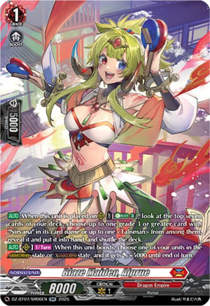 Blaze Maiden, Alprue (DZ-BT07/SR06EN) [DZ-BT07: Moon Fangs & Cerulean Blaze]