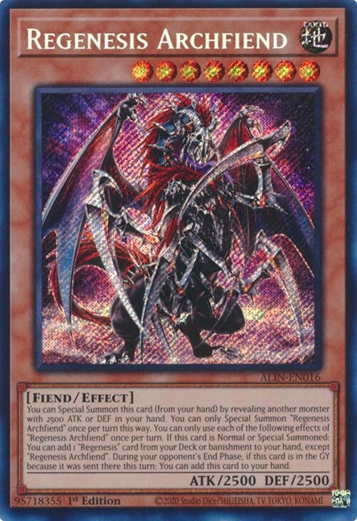 Regenesis Archfiend (ALIN-EN016)