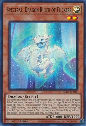 Spectral, Dragon Ruler of Flickers (ALIN-EN018)