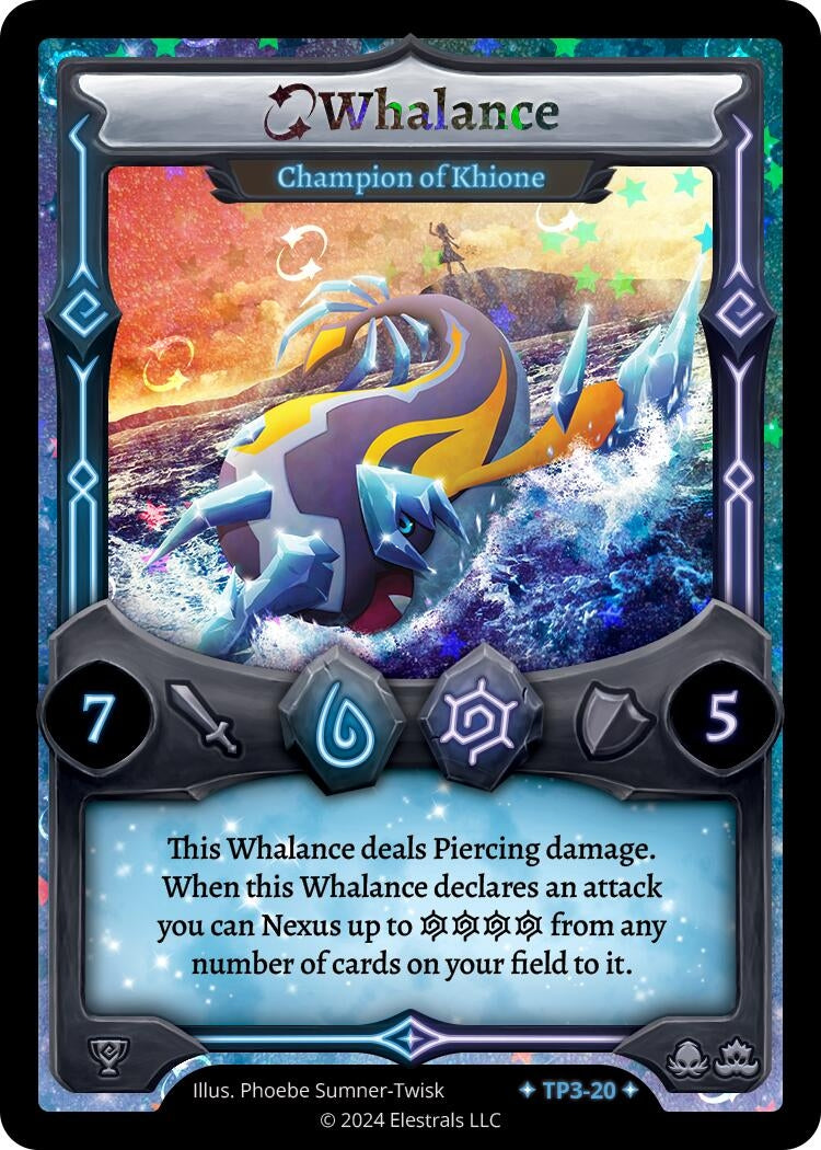Image for Whalance - Champion of Khione (TP3-20) - Elestrals
