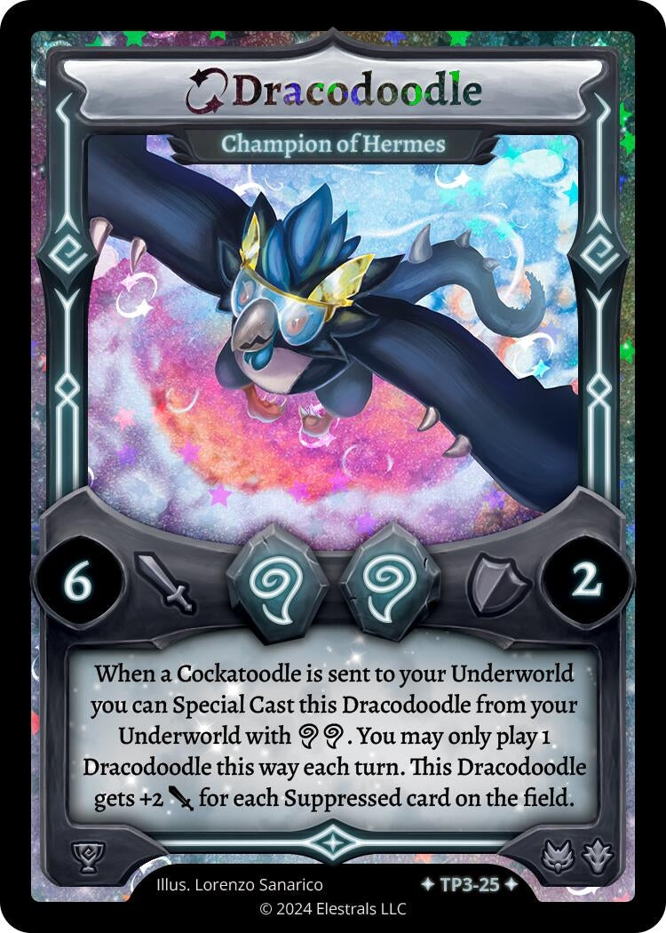 Image for Dracodoodle - Champion of Hermes (TP3-25) - Elestrals