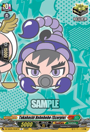 Takahashi Bebebebe (Scorpio) (DZ-SS05/093EN) [DZ-SS05: CoroCoro Start Deck Pack]