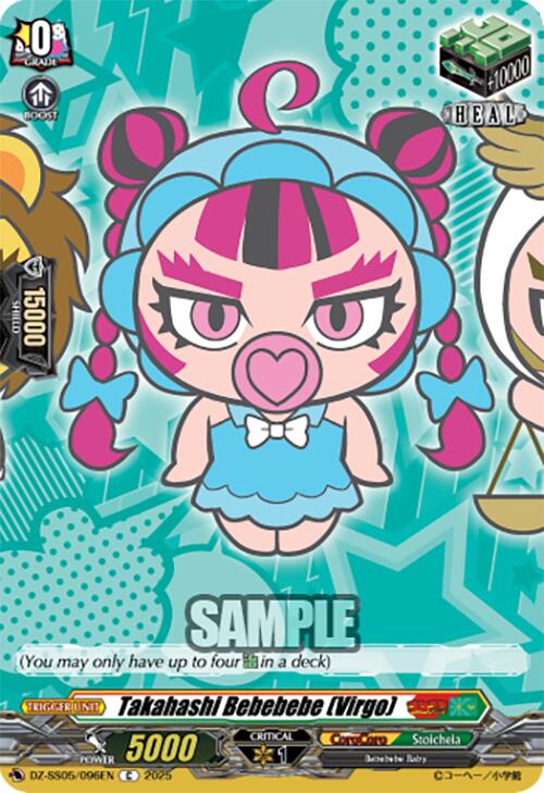 Takahashi Bebebebe (Virgo) (DZ-SS05/096EN) [DZ-SS05: CoroCoro Start Deck Pack]