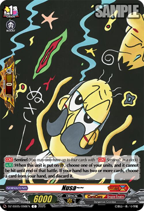 Nusa~~ (DZ-SS05/098EN) [DZ-SS05: CoroCoro Start Deck Pack]