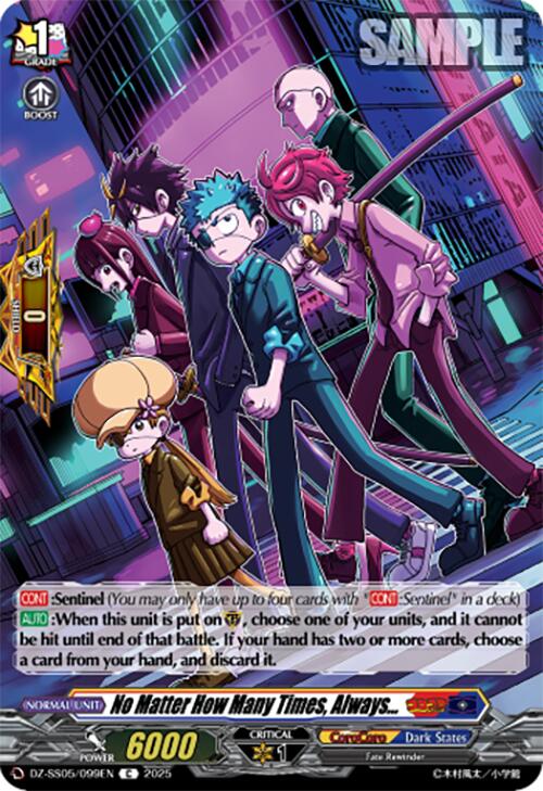 No Matter How Many Times, Always... (DZ-SS05/099EN) [DZ-SS05: CoroCoro Start Deck Pack]