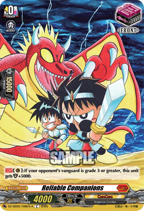 Reliable Companions (DZ-SS05/106EN-A) [DZ-SS05: CoroCoro Start Deck Pack]