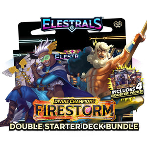 Firestorm - Hermes vs. Zeus Double Starter Deck Bundle with 4 Packs