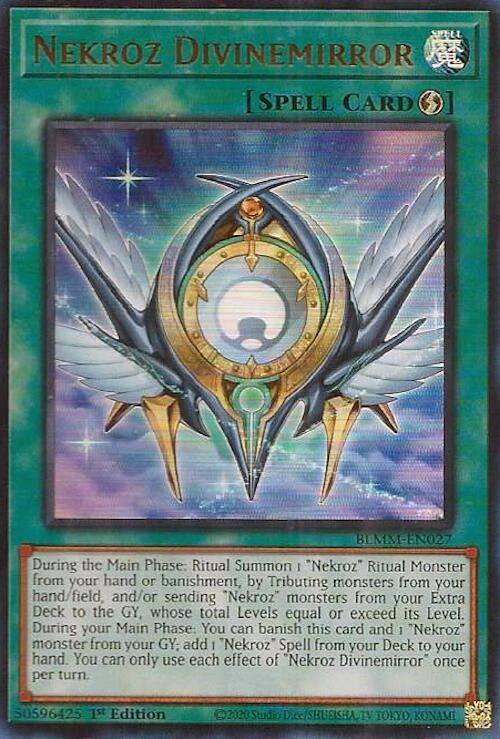 Nekroz Divinemirror [BLMM-EN027] Ultra Rare