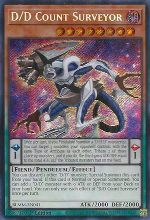 D/D Count Surveyor [BLMM-EN041] Secret Rare