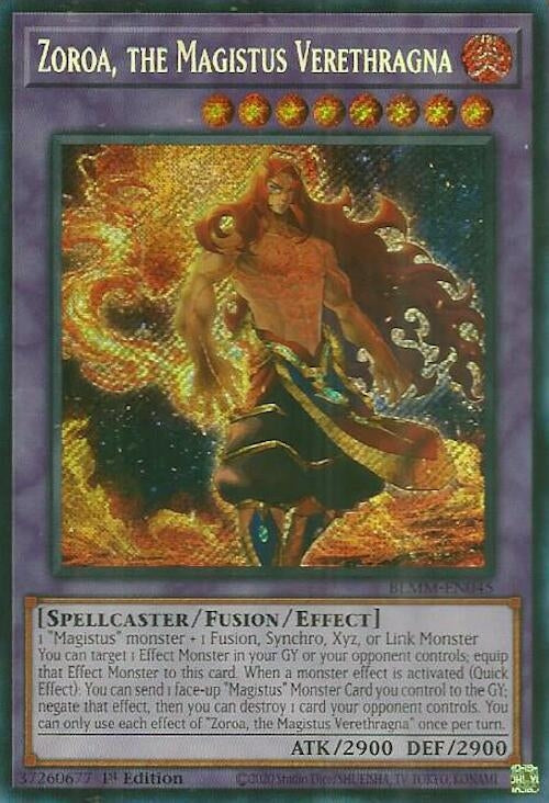 Zoroa, the Magistus Verethragna [BLMM-EN045] Secret Rare