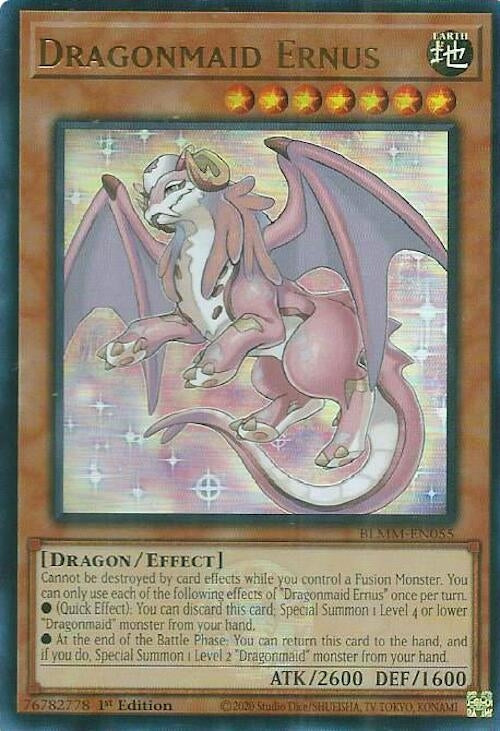 Dragonmaid Ernus [BLMM-EN055] Ultra Rare