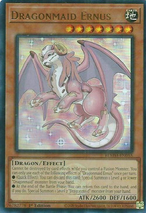 Dragonmaid Ernus [BLMM-EN055] Ultra Rare