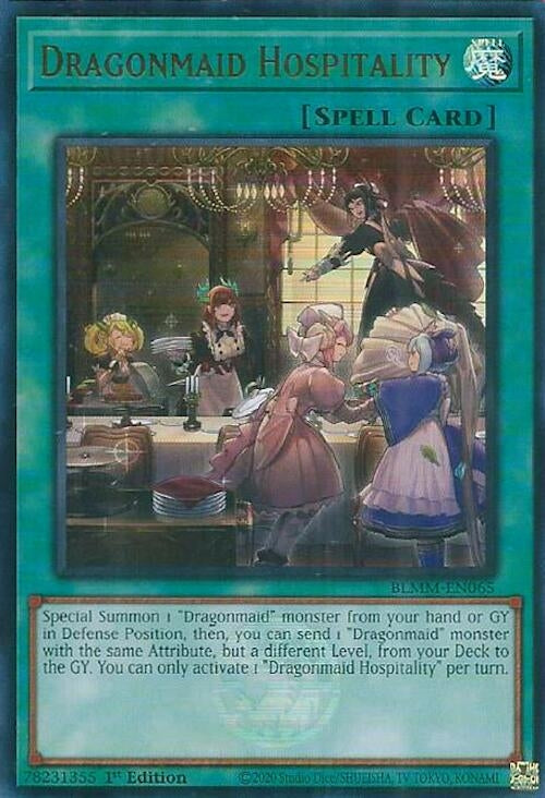 Dragonmaid Hospitality [BLMM-EN065] Ultra Rare