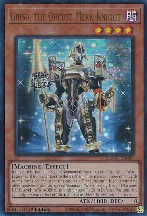 Girsu, the Orcust Mekk-Knight [BLMM-EN088] Ultra Rare