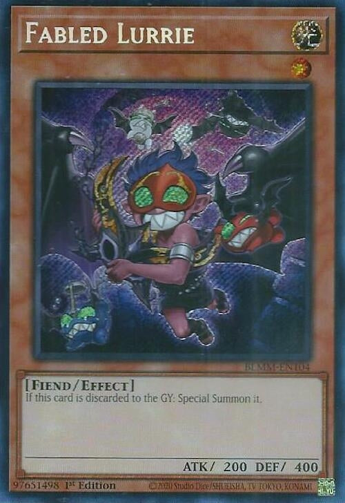 Fabled Lurrie [BLMM-EN104] Secret Rare