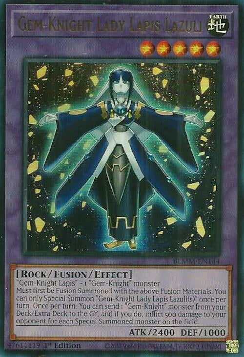 Gem-Knight Lady Lapis Lazuli [BLMM-EN144] Ultra Rare