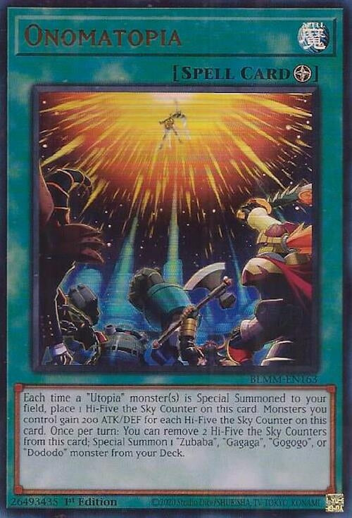 Onomatopia [BLMM-EN163] Ultra Rare