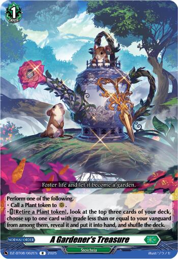 A Gardener's Treasure (DZ-BT08/062EN) [DZ-BT08: Knights 0f Rebirth]