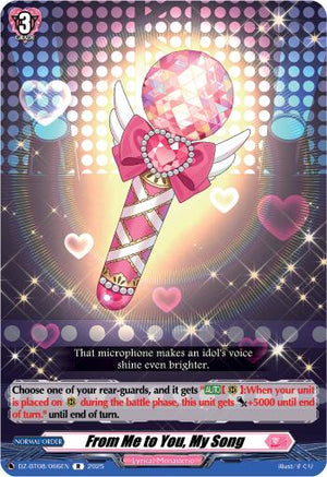 From Me to You, My Song (DZ-BT08/066EN) [DZ-BT08: Knights 0f Rebirth]