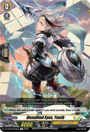 Unsullied Eyes, Youth (DZ-BT08/098EN) [DZ-BT08: Knights 0f Rebirth]