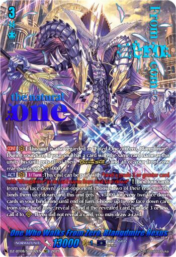 One Who Walks From Zero, Blangdmire Nexus (DZ-BT08/SEC02EN) [DZ-BT08: Knights 0f Rebirth]