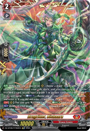 Dragritter, Bishara (DZ-BT08/FFR02EN) [DZ-BT08: Knights 0f Rebirth]