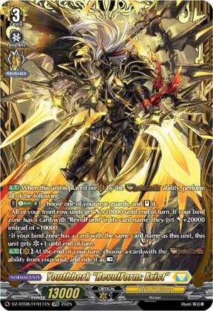Youthberk "RevolForm: Exist" (DZ-BT08/FFR11EN) [DZ-BT08: Knights 0f Rebirth]