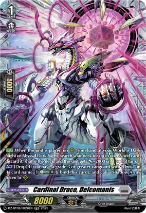 Cardinal Draco, Decalcomanis (DZ-BT08/FR20EN) [DZ-BT08: Knights 0f Rebirth]