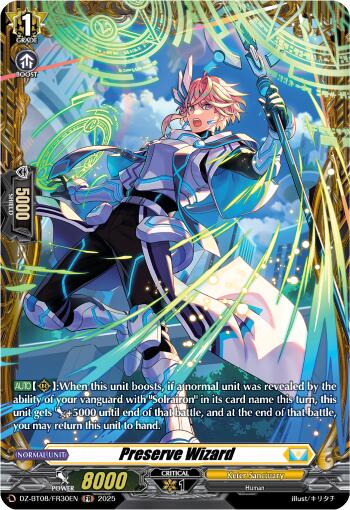 Preserve Wizard (DZ-BT08/FR30EN) [DZ-BT08: Knights 0f Rebirth]