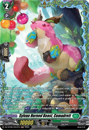 Sylvan Horned Beast, Comadrett (DZ-BT08/FR37EN) [DZ-BT08: Knights 0f Rebirth]