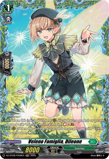 Veleno Famiglia, Dileone (DZ-BT08/FR39EN) [DZ-BT08: Knights 0f Rebirth]