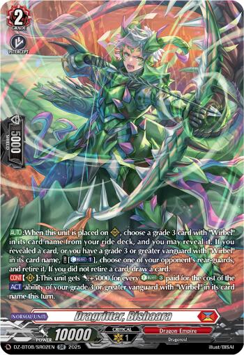 Dragritter, Bishara (DZ-BT08/SR02EN) [DZ-BT08: Knights 0f Rebirth]