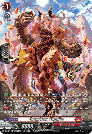 Dragritter, Nirmin (DZ-BT08/SR03EN) [DZ-BT08: Knights 0f Rebirth]