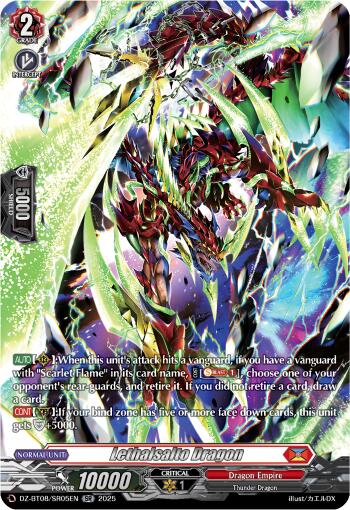 Lethalsalto Dragon (DZ-BT08/SR05EN) [DZ-BT08: Knights 0f Rebirth]