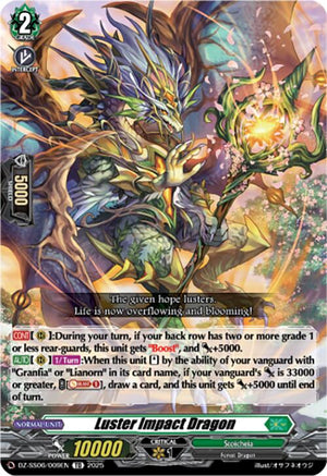 Luster Impact Dragon (DZ-SS06/009EN) [DZ-SS06: Master Deckset -Urara Haneyama-]