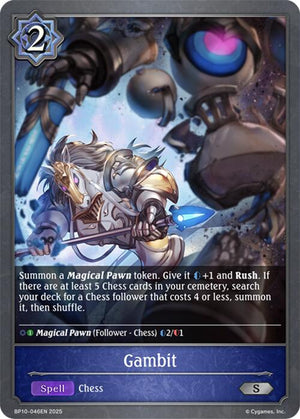 Gambit (BP10-046EN) [Gods of the Arcana]