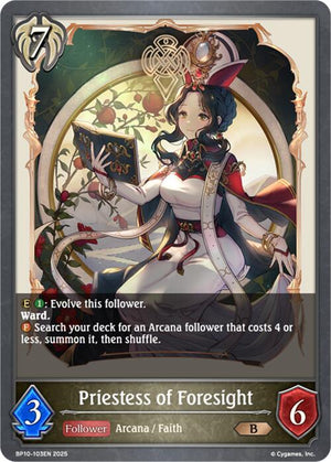 Priestess of Foresight (BP10-103EN) [Gods of the Arcana]
