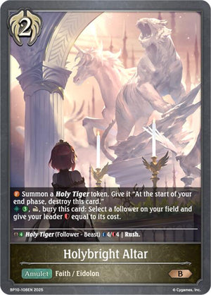 Holybright Altar (BP10-108EN) [Gods of the Arcana]