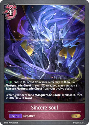 Sincere Soul - P17 (Foil) (BP10-P17EN) [Gods of the Arcana]