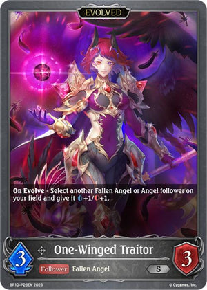 One-Winged Traitor (Evolved) - P26 (Foil) (BP10-P26EN) [Gods of the Arcana]